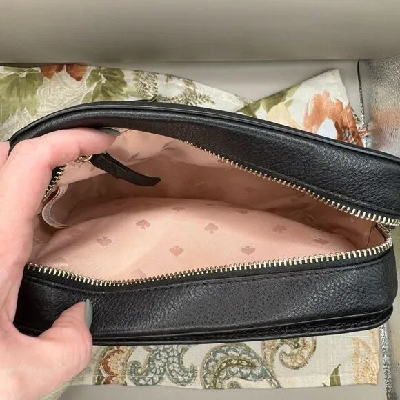 NWOT Kate Spade Hayes Street Black Crossbody